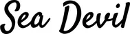 Produktbeispiel Schriftzug - Sea Devil