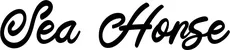 Produktbeispiel Schriftzug - Sea Horse