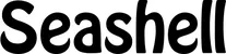 Produktbeispiel Schriftzug - Seashell