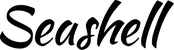 Produktbeispiel Schriftzug - Seashell