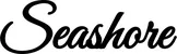 Produktbeispiel Schriftzug - Seashore