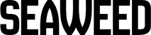 Produktbeispiel Schriftzug - Seaweed