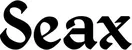 Produktbeispiel Schriftzug - Seax