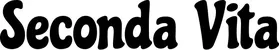 Produktbeispiel Schriftzug - Seconda Vita