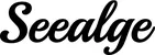 Produktbeispiel Schriftzug - Seealge