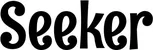 Produktbeispiel Schriftzug - Seeker