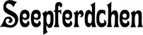 Produktbeispiel Schriftzug - Seepferdchen