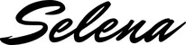 Produktbeispiel Schriftzug - Selena