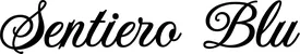Produktbeispiel Schriftzug - Sentiero Blu