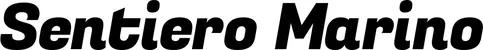 Produktbeispiel Schriftzug - Sentiero Marino