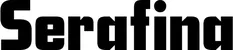 Produktbeispiel Schriftzug - Serafina