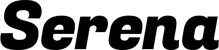 Produktbeispiel Schriftzug - Serena