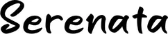 Produktbeispiel Schriftzug - Serenata