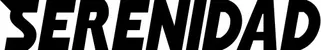 Produktbeispiel Schriftzug - Serenidad