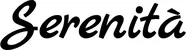 Produktbeispiel Schriftzug - Serenità