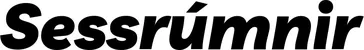 Produktbeispiel Schriftzug - Sessrúmnir
