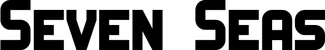 Produktbeispiel Schriftzug - Seven Seas