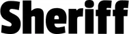 Produktbeispiel Schriftzug - Sheriff