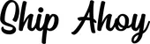 Produktbeispiel Schriftzug - Ship Ahoy