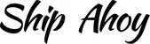 Produktbeispiel Schriftzug - Ship Ahoy