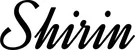 Produktbeispiel Schriftzug - Shirin