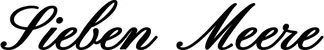 Produktbeispiel Schriftzug - Sieben Meere