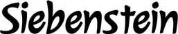 Produktbeispiel Schriftzug - Siebenstein