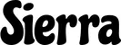 Produktbeispiel Schriftzug - Sierra