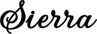 Produktbeispiel Schriftzug - Sierra