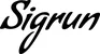 Produktbeispiel Schriftzug - Sigrun