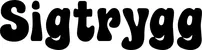 Produktbeispiel Schriftzug - Sigtrygg
