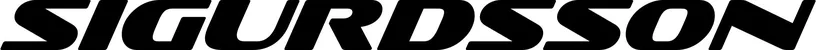 Produktbeispiel Schriftzug - Sigurdsson