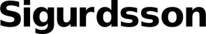 Produktbeispiel Schriftzug - Sigurdsson