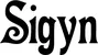 Produktbeispiel Schriftzug - Sigyn