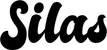 Produktbeispiel Schriftzug - Silas