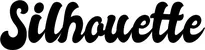 Produktbeispiel Schriftzug - Silhouette