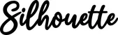 Produktbeispiel Schriftzug - Silhouette