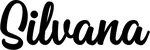 Produktbeispiel Schriftzug - Silvana