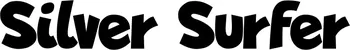 Produktbeispiel Schriftzug - Silver Surfer