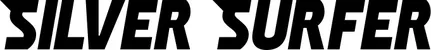 Produktbeispiel Schriftzug - Silver Surfer
