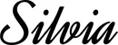 Produktbeispiel Schriftzug - Silvia