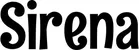 Produktbeispiel Schriftzug - Sirena