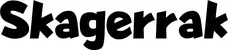 Produktbeispiel Schriftzug - Skagerrak