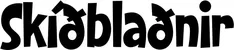 Produktbeispiel Schriftzug - Skíðblaðnir