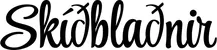 Produktbeispiel Schriftzug - Skíðblaðnir