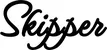 Produktbeispiel Schriftzug - Skipper
