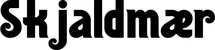 Produktbeispiel Schriftzug - Skjaldmær