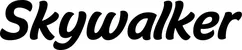 Produktbeispiel Schriftzug - Skywalker