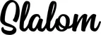 Produktbeispiel Schriftzug - Slalom
