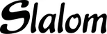 Produktbeispiel Schriftzug - Slalom